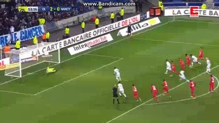 Alexandre Lacazette Penalty Goal HD - Olympique Lyonnais 3-0 Nancy 08.02.2017 HD