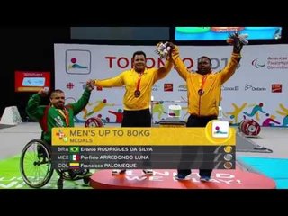 Day 3 Powerlifting | Men's up to 80kg | Toronto 2015 Parapan American Games