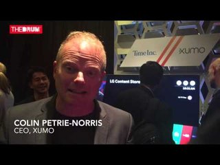 Xumo CEO Colin Petrie-Norris at Time Inc.'s 2016 NewFront