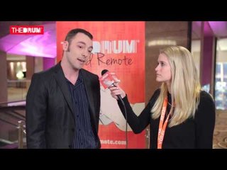 Scott Halderman with The Drum Found Remote at DPAA Video Everywhere 2015