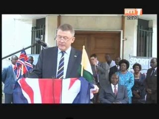 Inauguration de l'ambassade de Grande Bretagne en Côte d'Ivoire