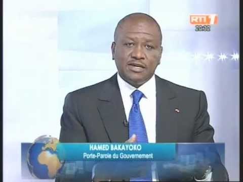 Dialogue républicain: Hamed Bakayoko, représentant le gouvernement était l'invité du JT