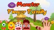Monsters Finger Family Nursery Rhyme | Finger Family Nursery Rhymes Songs for Children