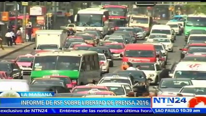 Informe de Reporteros Sin Fronteras revela que América Latina tuvo un retroceso en la libertad de prensa en 2016