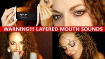 WARNING!! Wet Layered ASMR Mouth Sounds & Ear to Ear Eating Intense Binaural