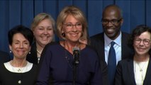 DeVos says her confirmation ‘has been a bit of a bear’