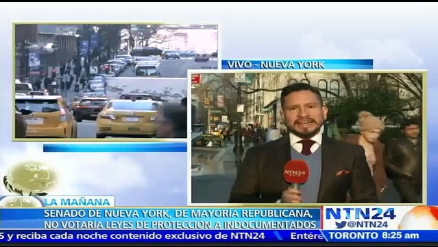 Nueva York no podría consolidarse como estado santuario para indocumentados por bloqueo de republicanos en el Senado