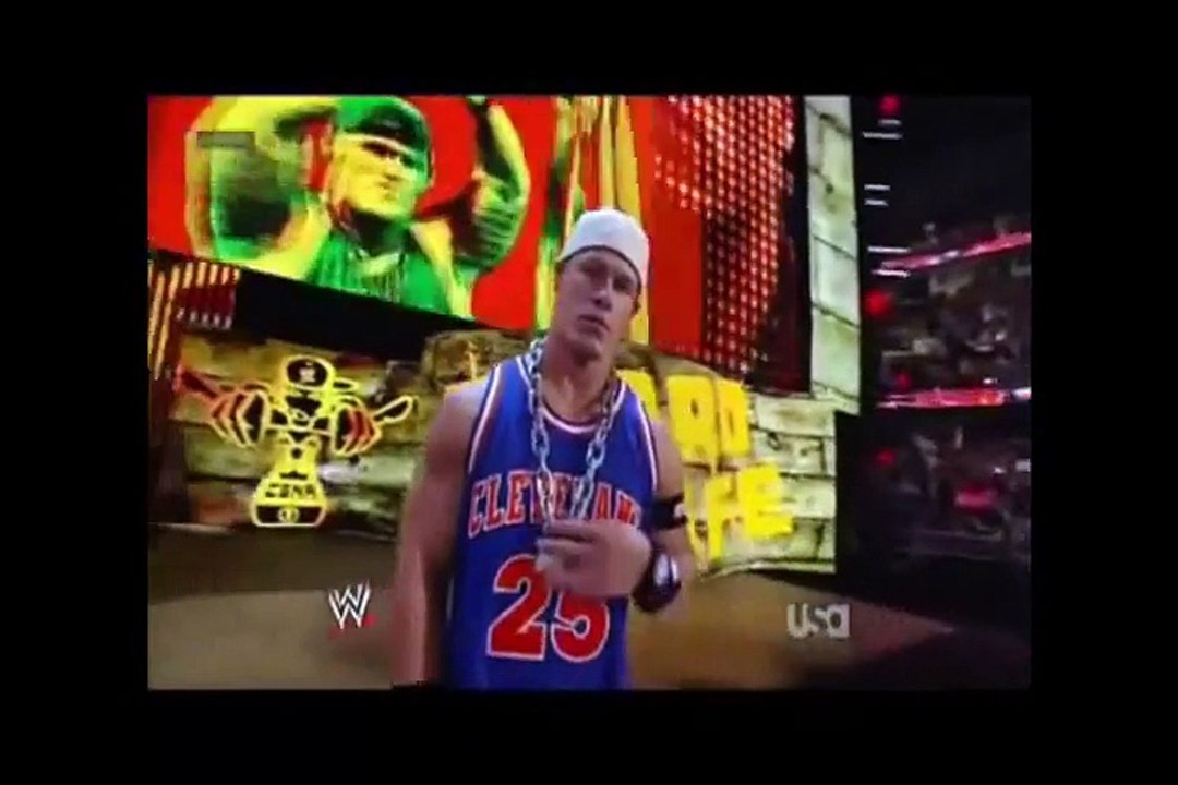 John Cena Takes On A Mystery Oppent On Monday Night RAW