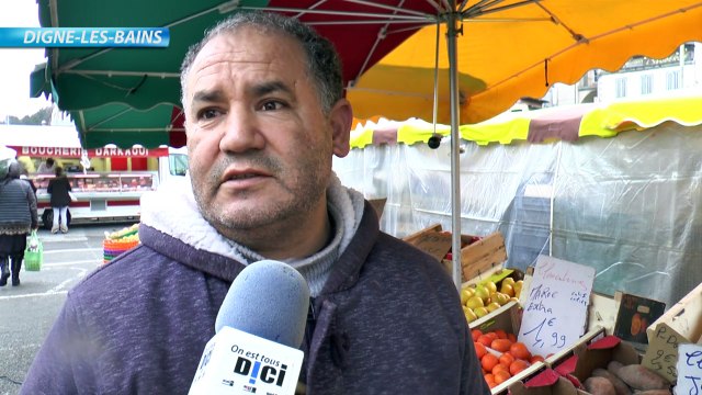Alpes-de-Haute-Provence : Le petit marché de Digne dans le coeur des citadins