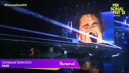 Muse - Unnatural Selection - Buenos Aires Personal Fest - 10/13/2013