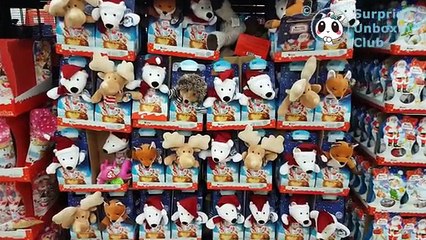 Kinder Surprise Stuffed Animals Xmas Edition Hand Warmer