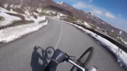 Cyclisme - Le défi de Fontana au pied de l'Etna