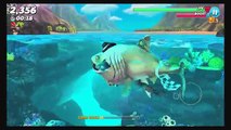 Hungry Shark World - Baby Megalodon Pet Shark Max & Kraken