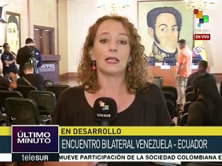 Canciller de Ecuador visita Venezuela para encuentro bilateral