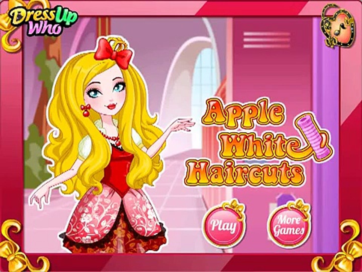 Apple White Haircuts Games-Hair Games-Girl Games