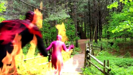 Spiderman & Ariel vs Ursula! w/ Frozen Elsa & Anna, Pink Spidergirl, Mermaid, Hulk & Capta