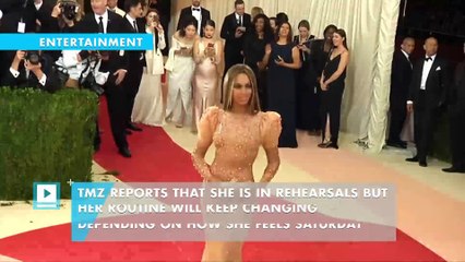 Will Queen Bey's pregnancy influence her performance at the Grammys?