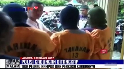 Pura-Pura Jadi Polisi, 3 Pencuri Ditangkap Anggota Polsek Cengkareng Jakarta Barat