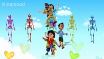 Shiva ANTV Transform Skeleton Learning Colors Finger Family Songs Lagu Anak Anak Nursery Rhymes 3D