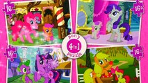 My Little Pony Puzzle Game MLP Applejack Pinkie Pie Twilight Sparkle Rarity Rompecabezas Kids Toys
