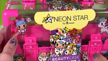 Neon Star Beauty Box! TOKIDOKI Sunglasses Nail Polish LIP GLOSS SHOPKINS LIP BALM!