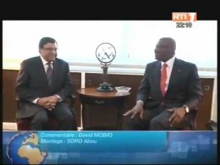 Le ministre Ahmed Bakayoko a echangé avec l'ambassadeur de France SEM Georges Serre