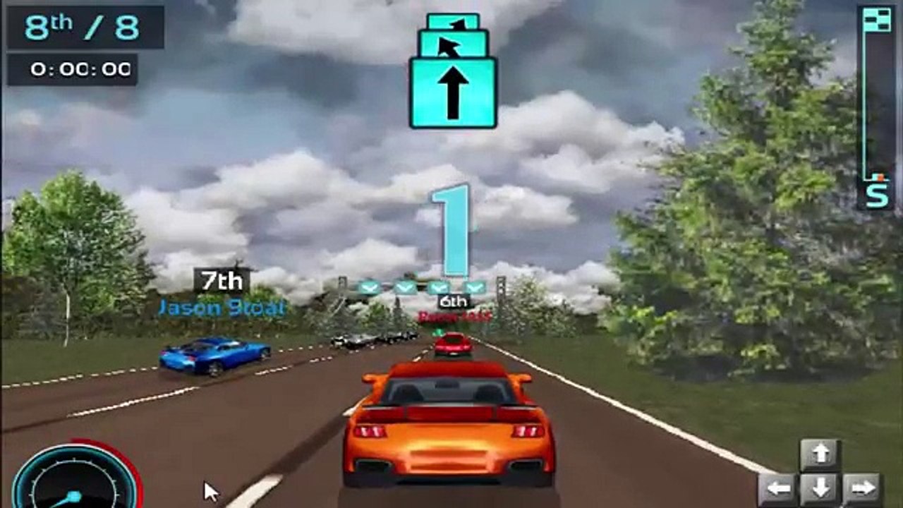 Super car race