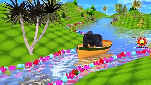 Animals Cartoons For Children | Finger Family | Shark Lion Elephant And More Nursery Rhymes