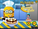 Minion Cooking Banana Cake | Best Game for Little Girls - Baby Games To Play