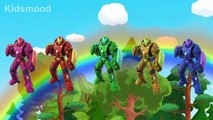 Shiva ANTV Transform Hulkbuster Learning Colors Finger Family Songs Nursery Rhymes 3D for Children - YouTube