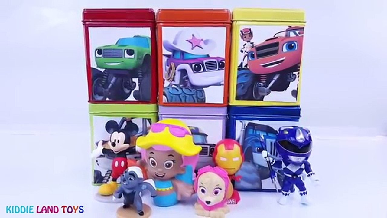 Могучие рейнджеры Blaze и Чудовище машины поделки Cubeez плей-doh игрушка сюрприз узнать эпизодов цвета