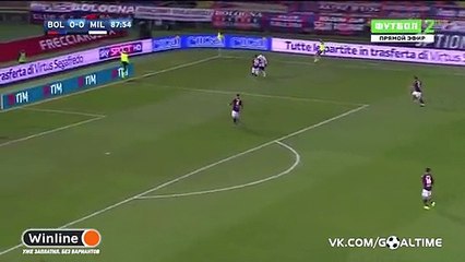 Mario Pasalic Goal HD - Bologna 0-1 AC Milan 08.02.2017 HD