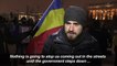 Protests continue as Romanian PM survives no-confidence vote