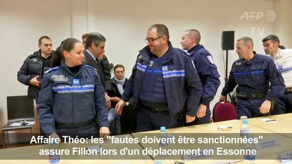 Affaire Théo: les "fautes doivent être sanctionnées" (Fillon)
