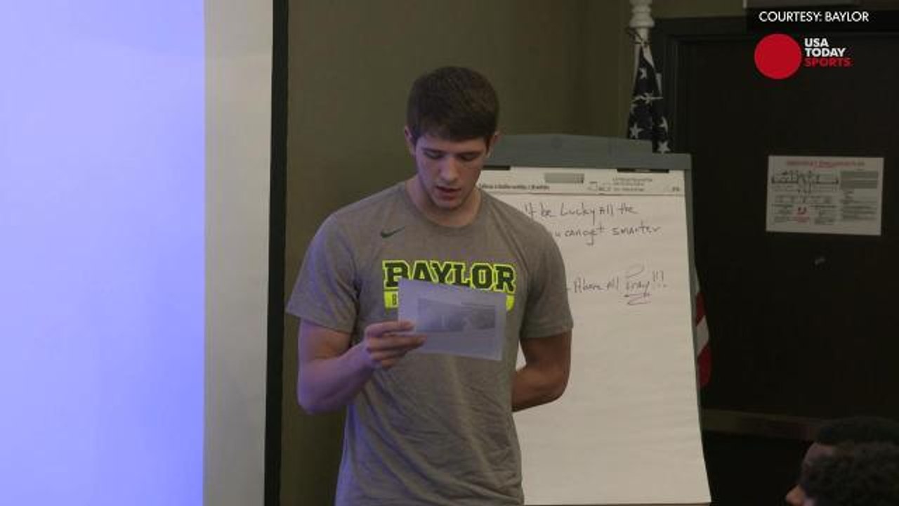 Baylor basketball player surprised with scholarship