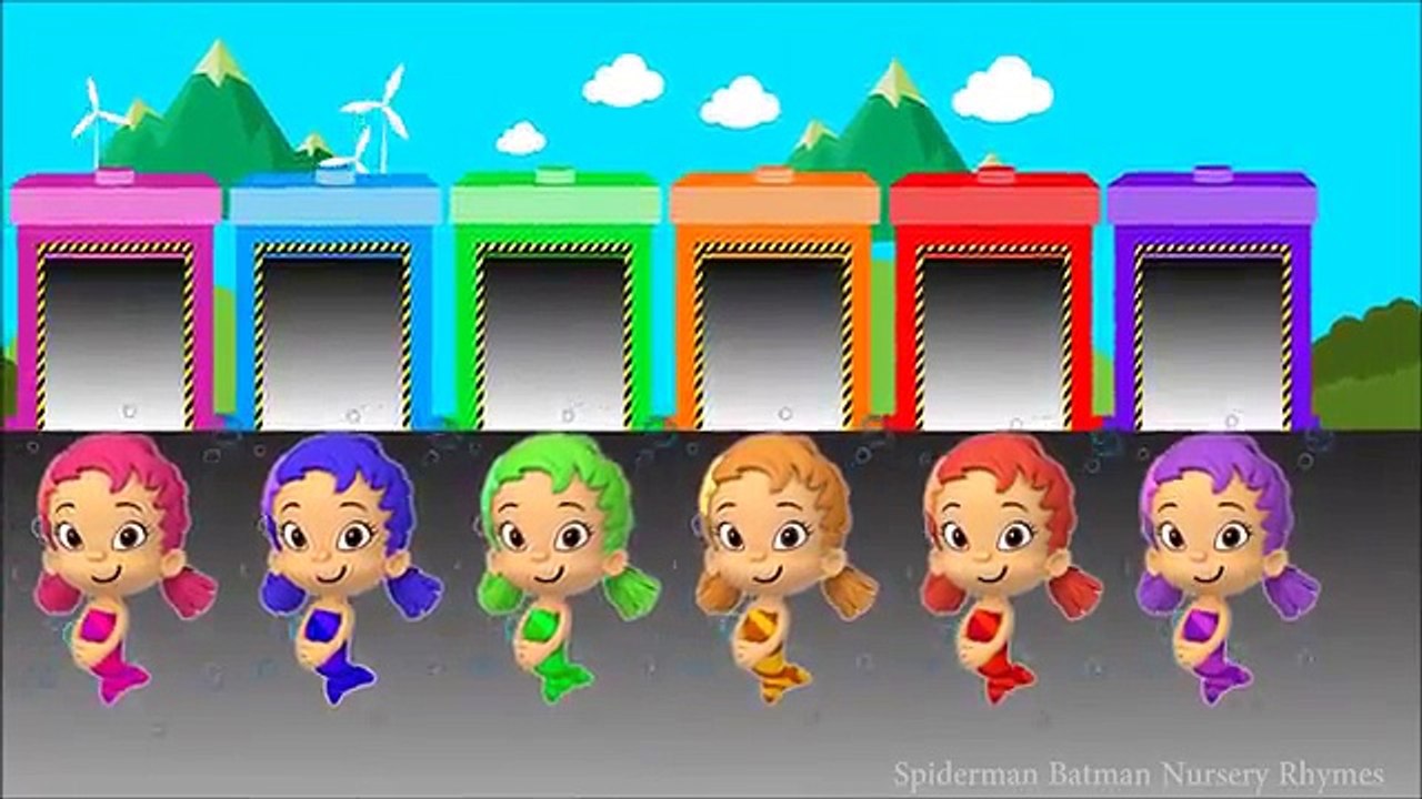 Bubble Guppies Una and Nonny Learning Colours for Kids - Colors For Children To Learn