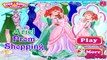 ARIEL LA SIRENITA VA DE COMPRAS! - DISNEY PRINCESS ARIEL PROM SHOPPING!