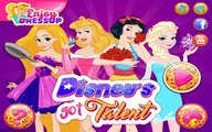 Disneys Got Talent - Rapunzel, Aurora, Snow White and Elsa - Funny Game For Kids