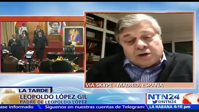 “Si alguien asevera que hay indepdencia de poderes en Venezuela o tiene intereses pecuniarios o es un perfecto ignorante : Leopoldo López Gil