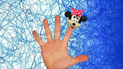 Minnie Mouse Henry Hugglemonster Sheriff Callie Sonic Finger Family Song