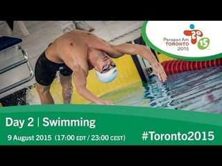 Day 2 | Swimming | Toronto 2015 Parapan American Games