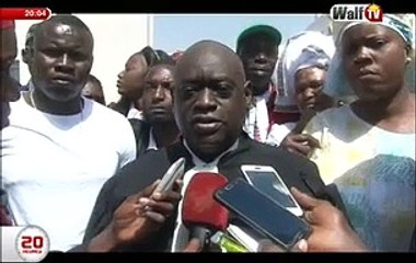 EVENEMENT DU 5 MARS : Me El Hadji Diouf confiant quant à la libération de Bamba Fall