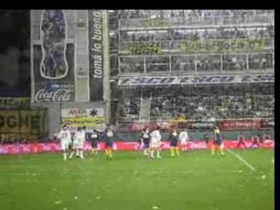 Match de foot a la Boca (Argentine)