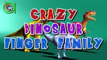 Crazy Dinosaur Finger Family | 3D Finger Family Nursery Rhymes for Kids