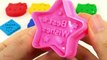 Glitter Playdough Hello Kitty with Star Heart Biscuits Molds Fun and Creative for Kids & Children