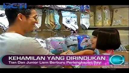 Serunya Berburu Perlengkapan Bayi Ala Putri Titian dan Junior Liem