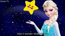 Frozen Twinkle Twinkle Little Star Elsa - Frozen Songs Nursery Rhymes