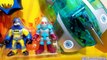 GIANT SURPRISE EGG IMAGINEXT batman toys play sets DC Comics Superman Joker