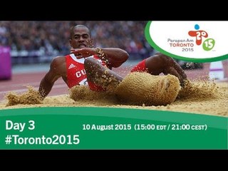 Day 3 | Toronto 2015 Parapan American Games