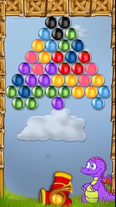 Dragon bubble Shooter gameplay ios app FREE GAME for children kids toddlers best shooter